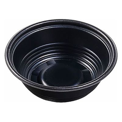 エフピコ 麺容器 MFPホット麺17(57)R 黒W 4M004171 1ケース(750個(50個×15)（直送品）