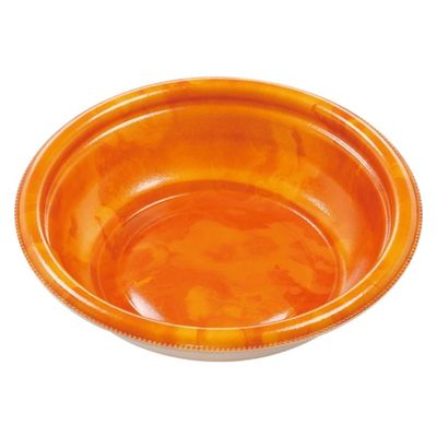 エフピコ 惣菜容器 MFPデリプレ丸16 本体 カフェOR 4M016003 1ケース(800個(50個×16)（直送品）