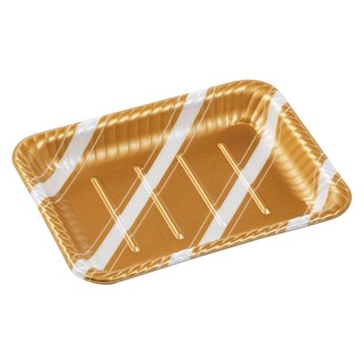 エフピコ オードブル容器 MFPティアラ角皿25-19 スラン金 4M025196 1ケース(600個(50個×12)（直送品）