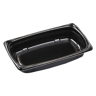 エフピコ 軽食容器 MFP角デリ25-15(50) 本体 黒W 4M025452 1ケース(400個(25個×16)（直送品）