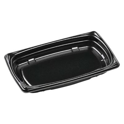 エフピコ 惣菜容器 MFP角デリ25-15(37) 本体 黒W 4M025352 1ケース(400個(25個×16)（直送品）