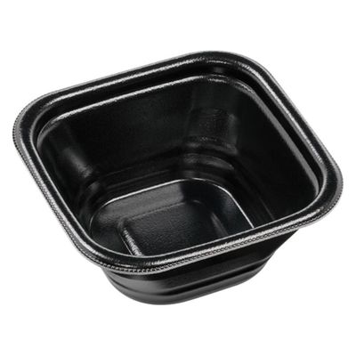 エフピコ どんぶり容器 DLV角丼 14-14(61)MFP 黒W 4M03146A 1ケース(800個(50個×16)（直送品）