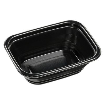 エフピコ どんぶり容器 DLV角丼19-14(61)MFP 黒W 4M03196A 1ケース(600個(50個×12)（直送品）