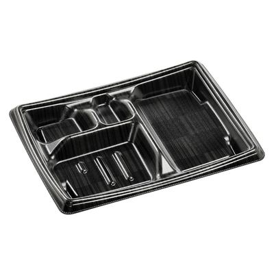 エフピコ 弁当容器 MFPかすが23-17-3 ロッド黒 4M10231C 1ケース(600個(50個×12)（直送品）