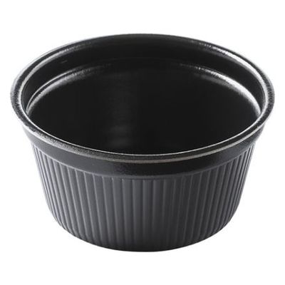 エフピコ どんぶり容器 MFPドリスカップ129-570 本体 黒W 4M29570A 1ケース(720個(30個×24)（直送品）