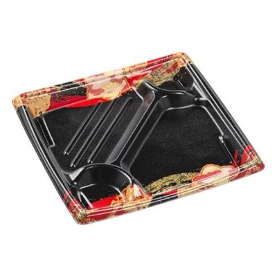 エフピコ 弁当容器 MFPかすが23-23-1 福寿赤N 4M483235 1ケース(400個(50個×8)（直送品）