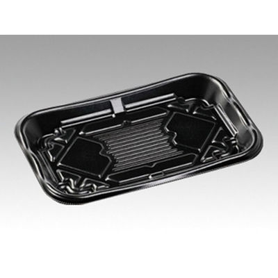 エフピコ 軽食容器 MFP-ホットキッチン3 本体 黒 4M50030A 1ケース(900個(50個×18)（直送品）