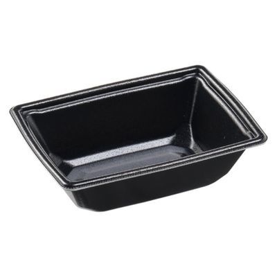 エフピコ 惣菜容器 MFPドリス角18-13(55)R 黒W 4M611821 1ケース(720個(30個×24)（直送品）