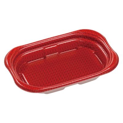 エフピコ 惣菜容器 MFP優デリ20-13(34) クロスD赤 4M812036 1ケース(800個(50個×16)（直送品）