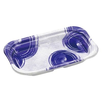 エフピコ 惣菜容器 MFP優デリ25-15(35) えん陶青 4M812555 1ケース(600個(50個×12)（直送品）