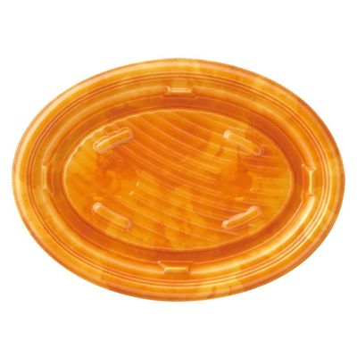 エフピコ 惣菜容器 MFPグラブ楕円24-18 カフェOR 4M902493 1ケース(500個(50個×10)（直送品）