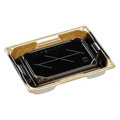 エフピコ 寿司容器 鈴音2-3PT 本体 市松金 52623204 1ケース(800個(50個×16)（直送品）