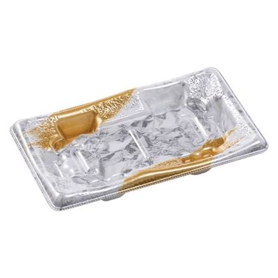 エフピコ 刺身容器 陶彩19-11 本体 あや筆金 59901911 1ケース(1200個(50個×24)（直送品）