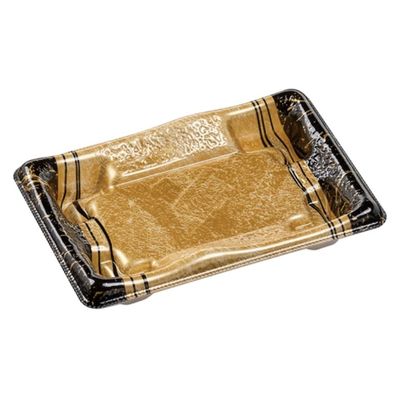 エフピコ 刺身容器 陶彩17-11 本体 祝祭金 59911711 1ケース(1200個(50個×24)（直送品）