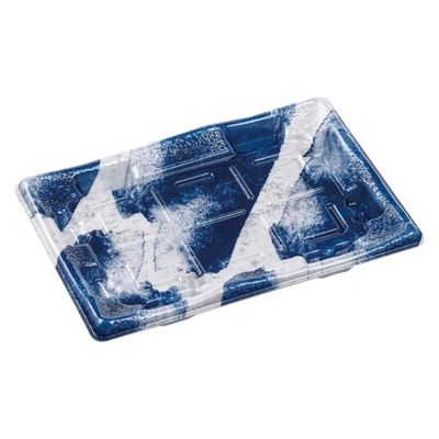 エフピコ 刺身容器 陶彩24-17 本体 陶ぞめ紺 59922417 1ケース(600個(50個×12)（直送品）