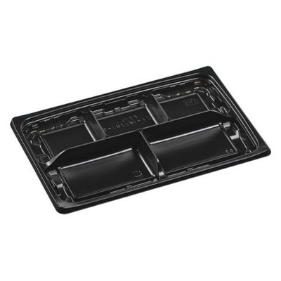 エフピコ 軽食容器 FTプレイン24-16-5(20) 黒 79060131 1ケース(600個(50個×12)（直送品）