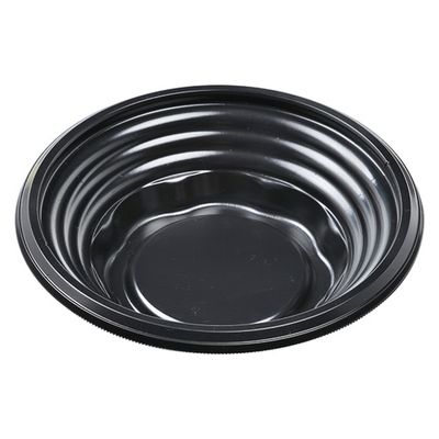 エフピコ どんぶり容器 MSD旬丸丼-18(44) 本体 黒 7E153118 1ケース(1200個(50個×24)（直送品）