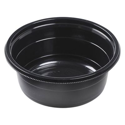 エフピコ 冷麺容器 MSD-丸100(40)MC 黒 7E153101 1ケース(1200個(50個×24)（直送品）