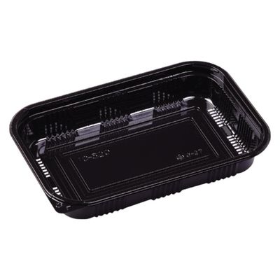 エフピコ 発泡トレー MSD-IC-520 本体 黒 7E151520 1ケース(400個(50個×8)（直送品）