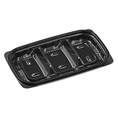 エフピコ 軽食容器 MSD惣菜18-11(17)-3 黒 7E181817 1ケース(1200個(50個×24)（直送品）