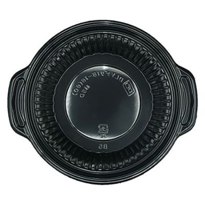 エフピコ 軽食容器 DLVデリ18-16(60)MSD 黒 7E191817 1袋(50個)（直送品）