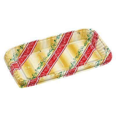 エフピコ オードブル容器 MSDティアラプレート30-17リッチ赤 7E333022 1ケース(400個(50個×8)（直送品）