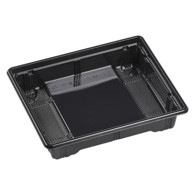 エフピコ どんぶり容器 MSDこはく重 18-15 本体 黒 7E341815 1ケース(900個(50個×18)（直送品）