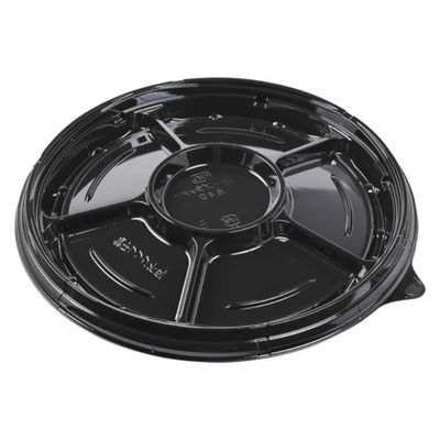 エフピコ オードブル容器 シャトープラッター丸40 本体 黒 7E380140 1ケース(150個(10個×15)（直送品）