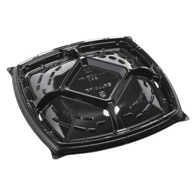 エフピコ オードブル容器 シャトープラッター角50 本体 黒 7E385150 1ケース(160個(10個×16)（直送品）