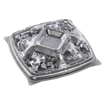 エフピコ オードブル容器 シャトープラッター角20 本体 銀 7E385220 1ケース(360個(30個×12)（直送品）