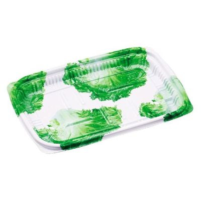 エフピコ 軽食容器 MSD惣菜18-13(17) Gレタス 7E471831 1ケース(900個(50個×18)（直送品）