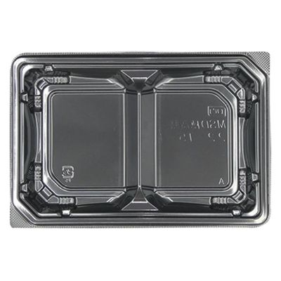 エフピコ 弁当容器 MSD穂高膳22-15-1 黒 7E512215 1ケース(800個(50個×16)（直送品）