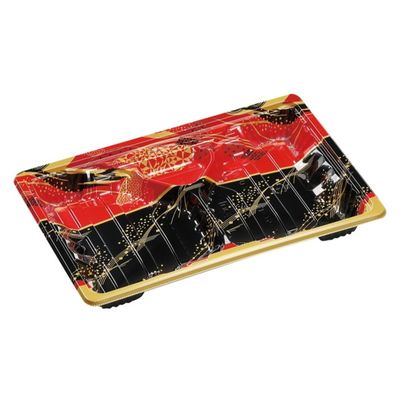 エフピコ 弁当容器 MSDアコード23-15-2万彩赤 7E952324 1ケース(800個(50個×16)（直送品）