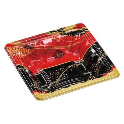 エフピコ どんぶり容器 MSDアコード重14-14(30)万彩赤 7E981416 1ケース(1500個(50個×30)（直送品）