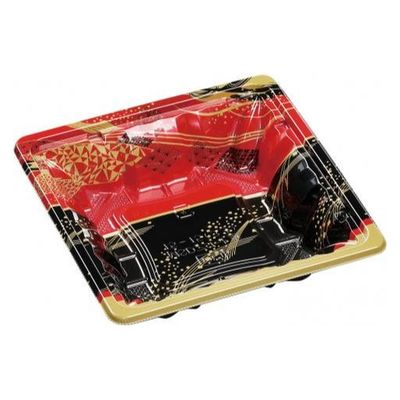 エフピコ どんぶり容器 MSDアコード重15-15(33)万彩赤 7E981517 1ケース(1200個(50個×24)（直送品）