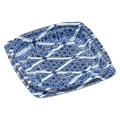 エフピコ 惣菜容器 MSD惣菜11-11(16) ひし格子青 7M211111 1ケース(2000個(50個×40)（直送品）