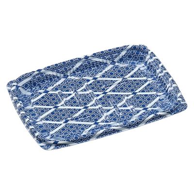 エフピコ 惣菜容器 MSD惣菜18-13(17) ひし格子青 7M211831 1ケース(900個(50個×18)（直送品）