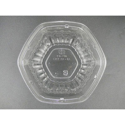 エフピコ サラダ容器 APヘキサ 19-18(55) 本体 エコ 7R001918 1ケース(400個(50個×8)（直送品）