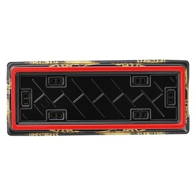 エフピコ 寿司桶 祝賀桶35-14 16貫 ささ扇金 7Z129354 1ケース(300個(50個×6)（直送品）