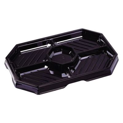 エフピコ オードブル容器 オードブル43-28 本体 黒 7Z720438 1ケース(160個(10個×16)（直送品）