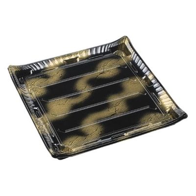 エフピコ 寿司容器 京錦35-35 本体 渋み金 7Z749356 1ケース(100個(10個×10)（直送品）