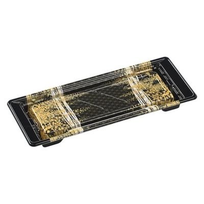 エフピコ 寿司容器 組み皿1-5 本体 藤波金 7Z749815 1ケース(800個(50個×16)（直送品）