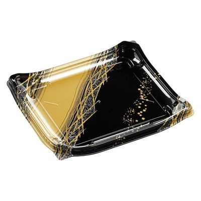 エフピコ 寿司容器 四季皿3-4 本体 ひし網金 7Z972340 1ケース(400個(50個×8)（直送品）