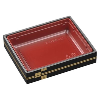 エフピコ 弁当容器 WU-413-35 本体 本陣赤 8C364130 1ケース(400個(20個×20)（直送品）