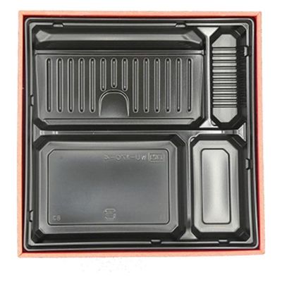 エフピコ 折箱 WU-170-4 本体 赤板目 8D311704 1ケース(120個(20個×6)（直送品）