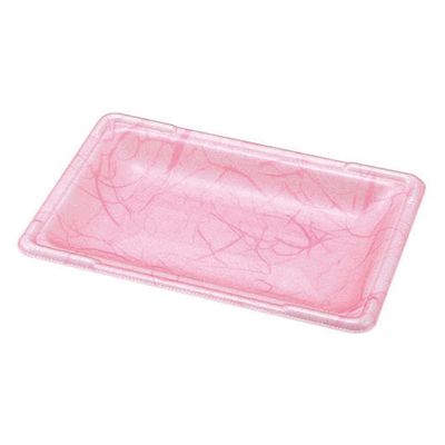 エフピコチューパ フルーツ容器 PSTR250平 くもはだピンク CP003879 1ケース(1000個(100個×10)（直送品）