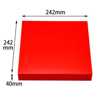 エフピコチューパ 弁当容器 一体型 80-80 シャインレッド CP501794 1ケース(300個(50個×6)（直送品）