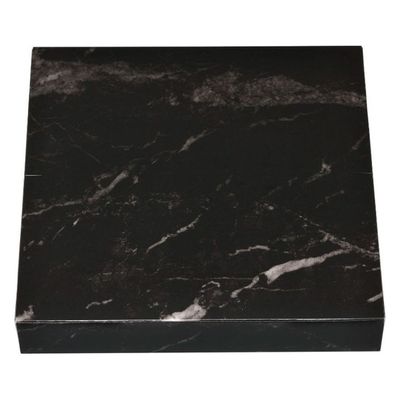 エフピコチューパ 仕出し弁当容器 エコ折蓋80-80 黒大理石 FSM CP501883 1ケース(300個(50個×6)（直送品）