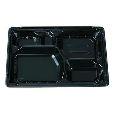 エフピコチューパ 弁当容器 MS角弁 27-19-1 黒 本体 CP570508 1ケース(600個(50個×12)（直送品）