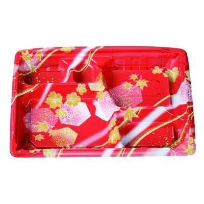 エフピコチューパ 弁当容器 MS角弁 27-19-1 かなで赤 本体 CP570509 1ケース(600個(50個×12)（直送品）